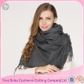 2107 Fabrik Preise ausgezeichnete Qualität benutzerdefinierte Frauen Kaschmir gestrickt Schal